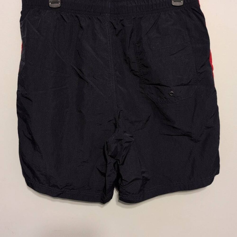 Vintage Nautica Mens M Color Block Swim Trunks Mesh Lined - Picture 2 of 3
